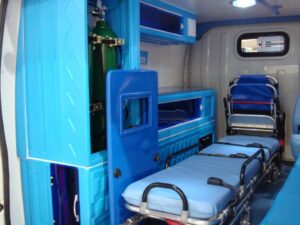 Ambulância Marimar rotomoldada pela RotomixBrasil Ambulância Marimar rotomoldada pela RotomixBrasil