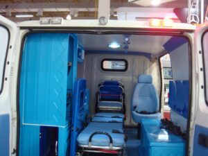 Ambulância Marimar rotomoldada pela RotomixBrasil Ambulância Marimar rotomoldada pela RotomixBrasil