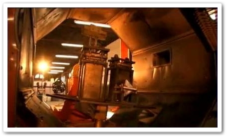 RotomixBrasil - Molde colocado no forno de aquecimento
