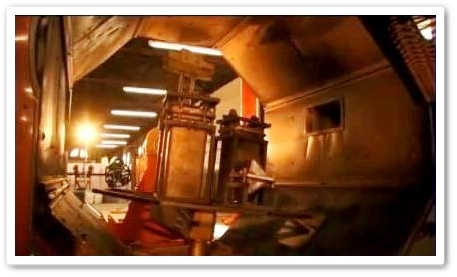 RotomixBrasil - Molde colocado no forno de aquecimento